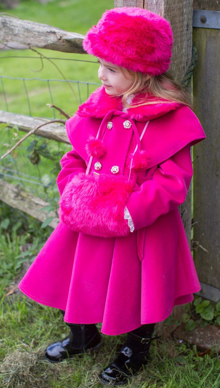 cerise pink coat