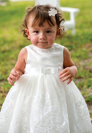 Girls Ceremonial Ballerina dress by Sarah Louise (070017) – (Ivory/Pink ...